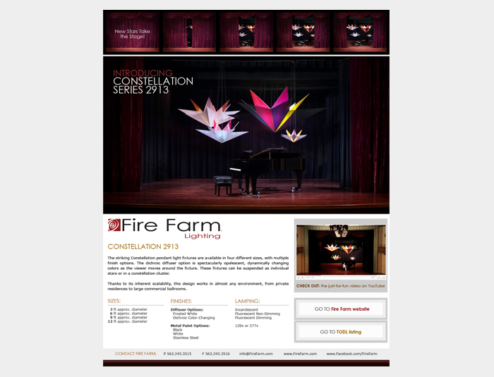 Fire Farm Lighting