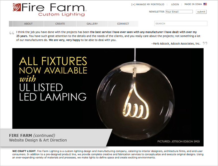 Lighting Website